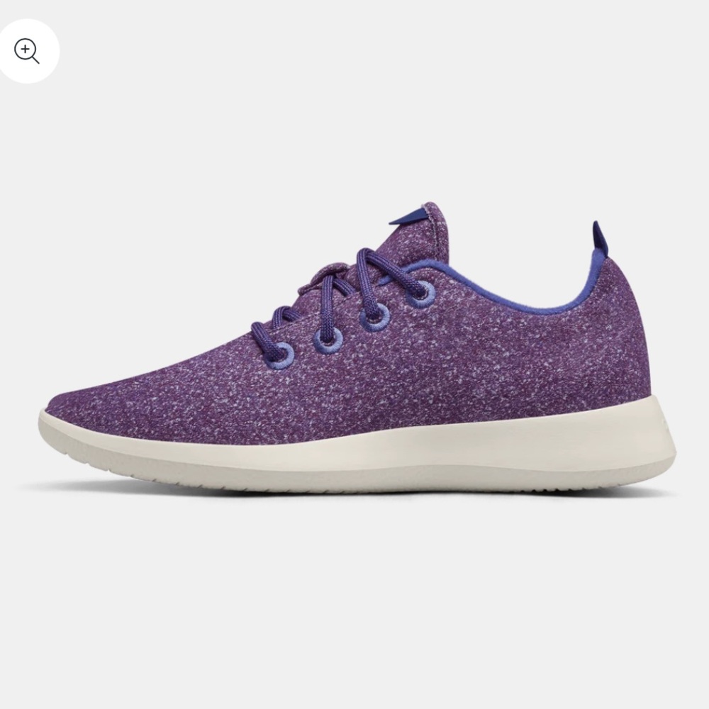 Allbirds Wool Runners Purple Womens Size 8 - GUC